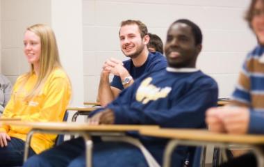 students in classroom