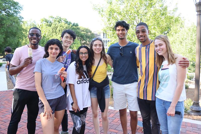 photo of summer session students smiling